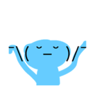 顔文字くん、（個別スタンプ：6）