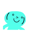 顔文字くん、（個別スタンプ：7）