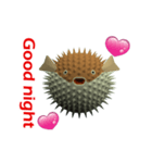 CG Porcupinefish (2)（個別スタンプ：4）