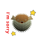 CG Porcupinefish (2)（個別スタンプ：16）
