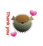 CG Porcupinefish (1)（個別スタンプ：4）