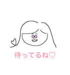 ちょっと寄り顔かもしれないスタンプ（個別スタンプ：4）
