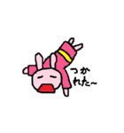 サングラスうさぎ横綱（個別スタンプ：38）