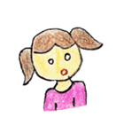癒される！ほのぼの日常会話 小学生作（個別スタンプ：5）