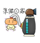 (Rev.)octopus on the head ？！ - TamiAna（個別スタンプ：2）