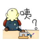 (Rev.)octopus on the head ？！ - TamiAna（個別スタンプ：11）