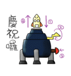 (Rev.)octopus on the head ？！ - TamiAna（個別スタンプ：17）