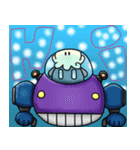 (Rev.)octopus on the head ？！ - TamiAna（個別スタンプ：21）