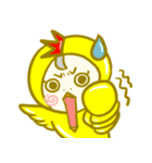 Stupid chicks（個別スタンプ：17）
