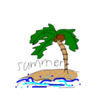 SUMMER TIME ＆ HAPPY TIME（個別スタンプ：26）