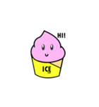 Cute Ice Cup : Cupie（個別スタンプ：1）