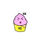 Cute Ice Cup : Cupie（個別スタンプ：2）