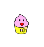 Cute Ice Cup : Cupie（個別スタンプ：4）