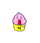 Cute Ice Cup : Cupie（個別スタンプ：5）