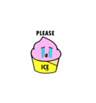 Cute Ice Cup : Cupie（個別スタンプ：7）