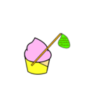 Cute Ice Cup : Cupie（個別スタンプ：8）