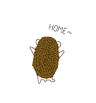 Urchin Hedgehog [school day]（個別スタンプ：11）