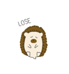 Urchin Hedgehog [school day]（個別スタンプ：18）