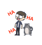 A fat cat diary（個別スタンプ：10）