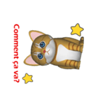 (In French) CG Cat baby (2)（個別スタンプ：5）