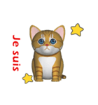 (In French) CG Cat baby (2)（個別スタンプ：13）