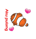 (In Indonesian) CG Clownfish (2)（個別スタンプ：9）