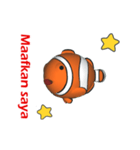 (In Indonesian) CG Clownfish (2)（個別スタンプ：16）
