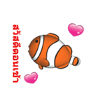 (In Thai) CG Clownfish (2)（個別スタンプ：1）