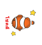 (In Thai) CG Clownfish (2)（個別スタンプ：8）