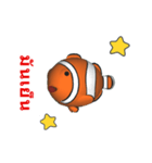 (In Thai) CG Clownfish (2)（個別スタンプ：10）