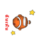 (In Thai) CG Clownfish (2)（個別スタンプ：11）