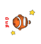 (In Thai) CG Clownfish (1)（個別スタンプ：5）