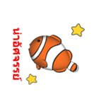 (In Thai) CG Clownfish (1)（個別スタンプ：9）