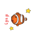 (In Thai) CG Clownfish (1)（個別スタンプ：10）