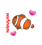 (In Thai) CG Clownfish (1)（個別スタンプ：13）