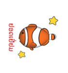 (In Thai) CG Clownfish (1)（個別スタンプ：14）