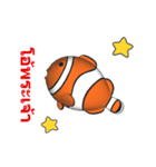 (In Thai) CG Clownfish (1)（個別スタンプ：15）