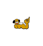 マッチョ犬（個別スタンプ：11）