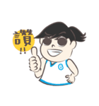 Basketball Girl is me（個別スタンプ：5）