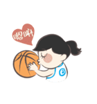 Basketball Girl is me（個別スタンプ：10）
