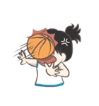 Basketball Girl is me（個別スタンプ：19）