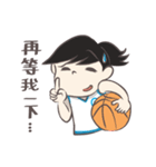 Basketball Girl is me（個別スタンプ：21）