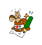 ごうかくまと仲間たち♪の受験応援スタンプ（個別スタンプ：31）