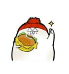 モチモチももちゃ（個別スタンプ：3）