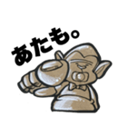 絵描きゴリラの日常②（熊本弁ver）（個別スタンプ：11）