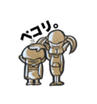 絵描きゴリラの日常②（個別スタンプ：4）