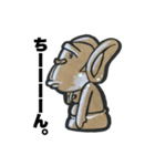 絵描きゴリラの日常②（個別スタンプ：7）
