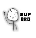 Black N White Sticky No.1（個別スタンプ：7）
