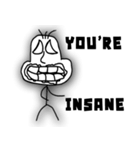 Black N White Sticky No.1（個別スタンプ：16）