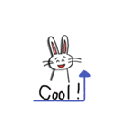 ウサギのベッキーの英会話 1.1（個別スタンプ：1）
